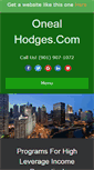 Mobile Screenshot of onealhodges.com